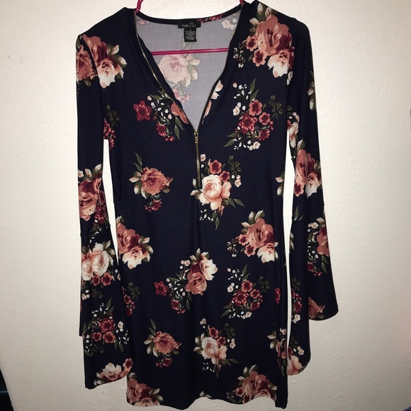 Rue 21 Floral Dress - Picture 1 of 5